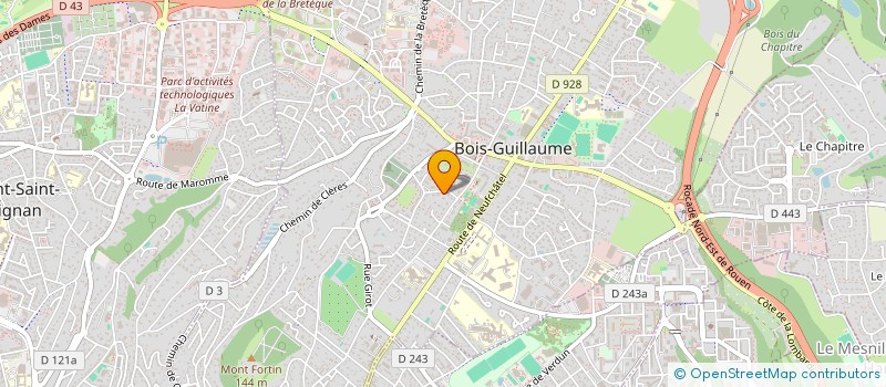 localisation de l'entreprise MADAME MARIE DALLIER à BOIS-GUILLAUME