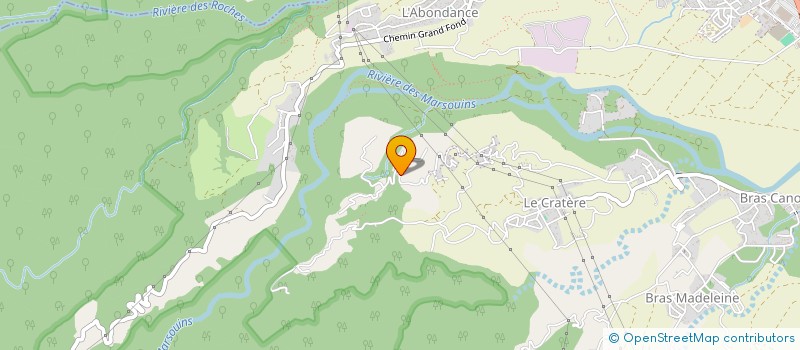 localisation de l'entreprise MADAME MARIE DAMOUR  SAINT-BENOIT