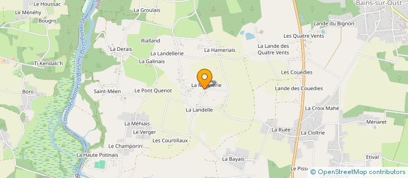 localisation de l'entreprise MADAME MARIE DANARD à BAINS-SUR-OUST