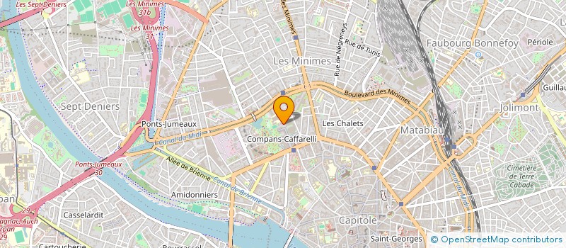 localisation de l'entreprise MADAME MARIE DANIA FRANCOMME à TOULOUSE