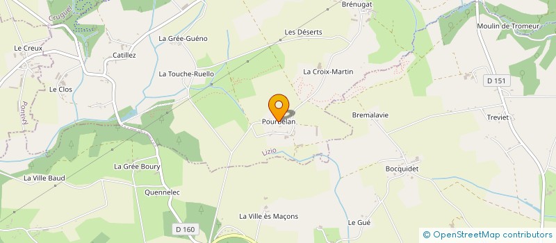 localisation de l'entreprise MADAME MARIE DANIEL à LIZIO
