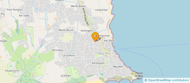 localisation de l'entreprise MADAME MARIE DANIEL à FOUESNANT