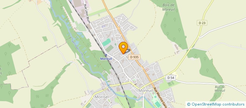 localisation de l'entreprise MADAME MARIE DANIELLE NGO YEBGA MANFOUMBI  MOREUIL