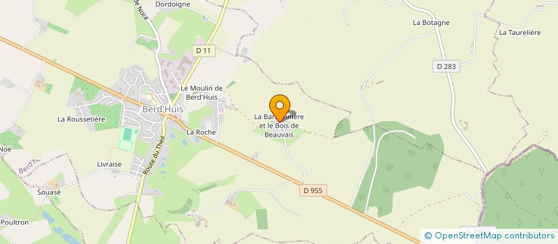 localisation de l'entreprise MADAME MARIE-DANIELLE ROUSSEL à BERD'HUIS