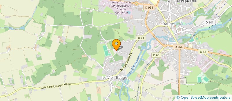 localisation de l'entreprise MADAME MARIE DANIGO à BAUGE-EN-ANJOU