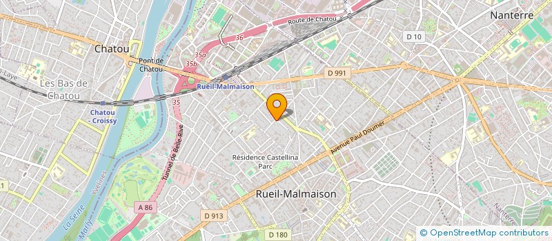 localisation de l'entreprise MADAME MARIE DANJOU à RUEIL-MALMAISON