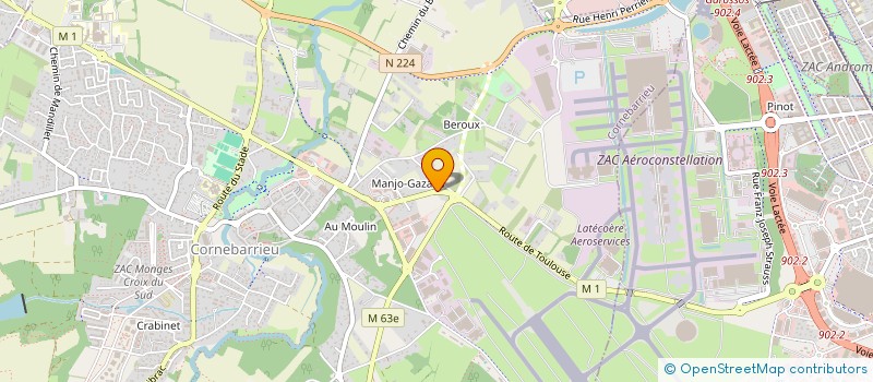 localisation de l'entreprise MADAME MARIE DANOS  MONDONVILLE