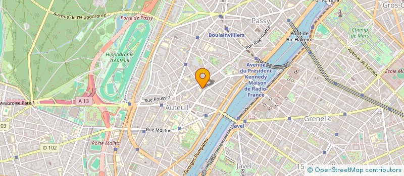 localisation de l'entreprise MADAME MARIE DARNIS  PARIS