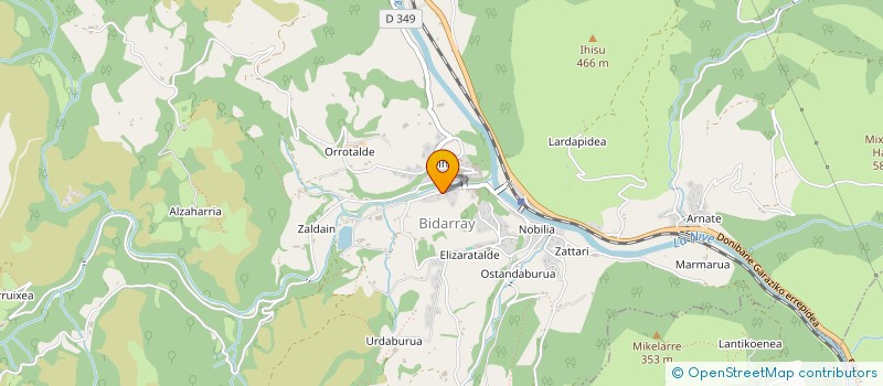 localisation de l'entreprise MADAME MARIE DARTHAYETTE à BIDARRAY