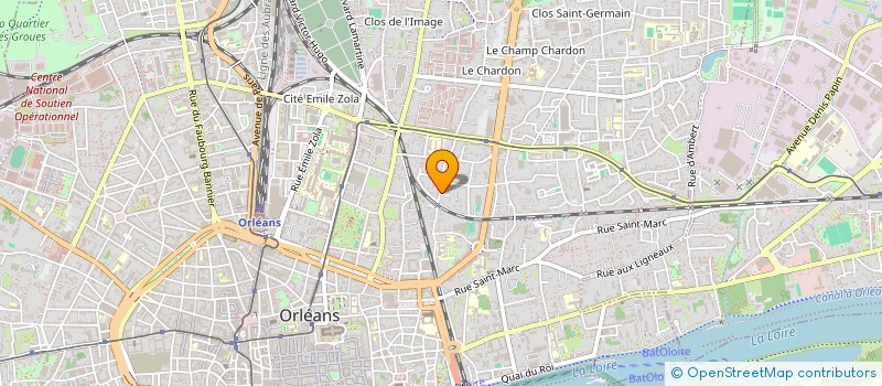 localisation de l'entreprise MADAME MARIE DAUDET  ORLEANS