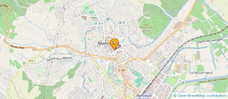 localisation de l'entreprise MADAME MARIE DAUTUN à MANOSQUE