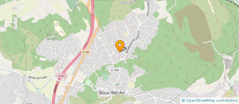 localisation de l'entreprise MADAME MARIE DAVAL à BOUC-BEL-AIR