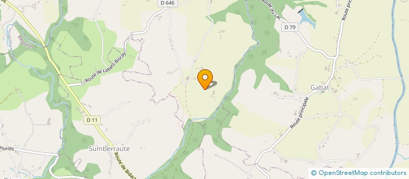 localisation de l'entreprise MADAME MARIE DAVANT  DOMEZAIN-BERRAUTE