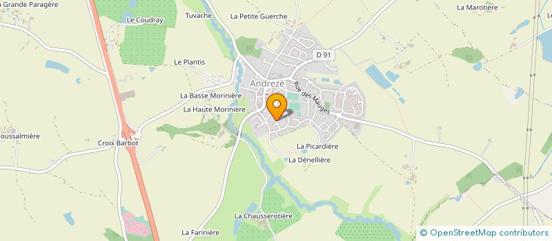 localisation de l'entreprise MADAME MARIE DAVID à BEAUPREAU-EN-MAUGES