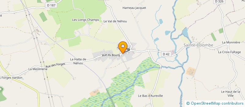 localisation de l'entreprise MADAME MARIE DAVID  PICAUVILLE