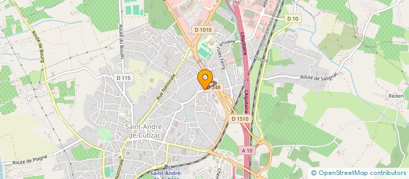 localisation de l'entreprise MADAME MARIE DE AMORIM  BASSENS