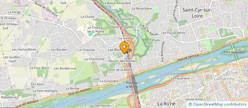 localisation de l'entreprise MADAME MARIE DE CHAMPS DE SAINT LEGER  BEZIERS