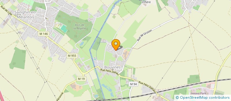 localisation de l'entreprise MADAME MARIE DE FILPO  BOUVINES