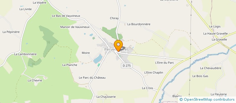 localisation de l'entreprise MADAME MARIE DE FREITAS à PERVENCHERES
