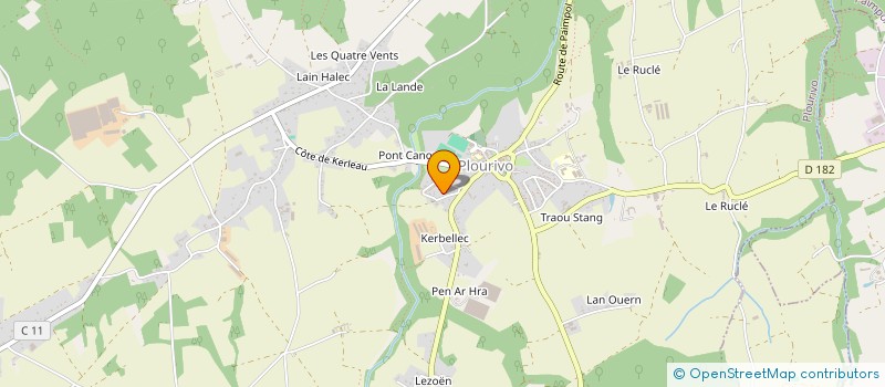 localisation de l'entreprise MADAME MARIE DE GELIS à PLOURIVO