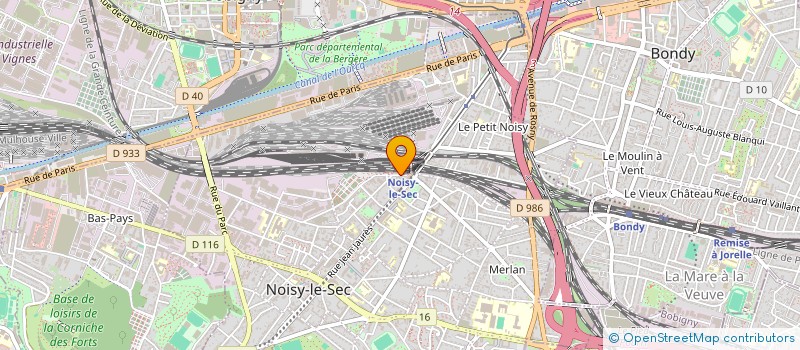 localisation de l'entreprise MADAME MARIE DE JESUS à NOISY-LE-SEC