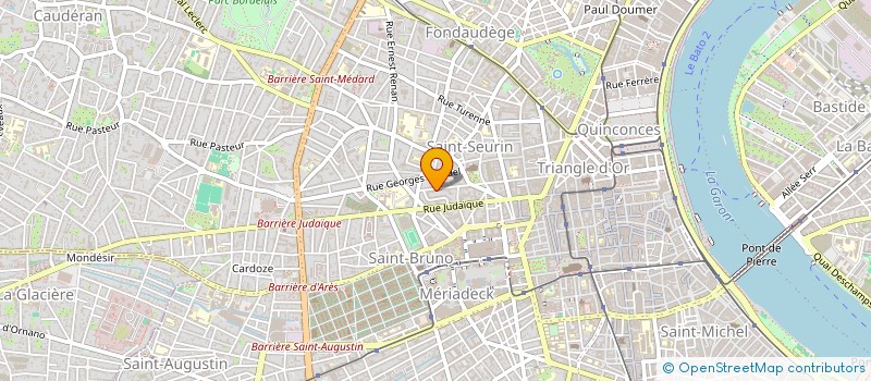 localisation de l'entreprise MADAME MARIE DE LA MARQUE  BORDEAUX