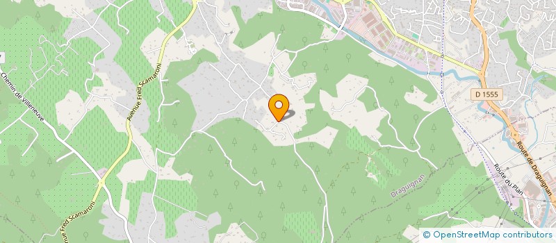 localisation de l'entreprise MADAME MARIE DE LAFONTAN DE GOTH  DRAGUIGNAN