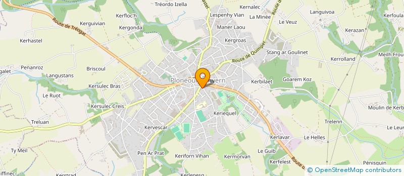 localisation de l'entreprise MADAME MARIE DE LANGHE à PLONEOUR-LANVERN