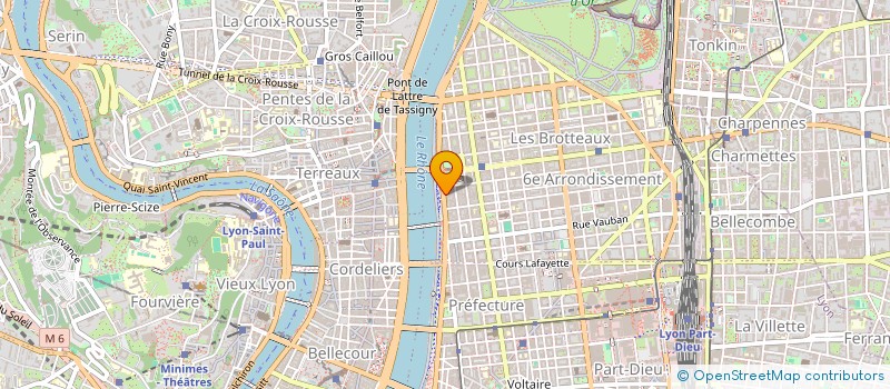 localisation de l'entreprise MADAME MARIE DE LAURISTON  LYON