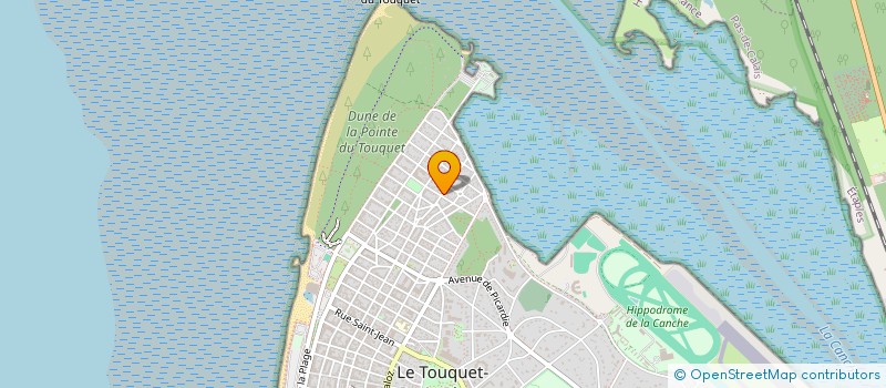 localisation de l'entreprise MADAME MARIE DE LEYVA à LE TOUQUET-PARIS-PLAGE