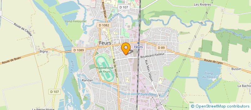 localisation de l'entreprise MADAME MARIE DE MARESCHAL  FEURS