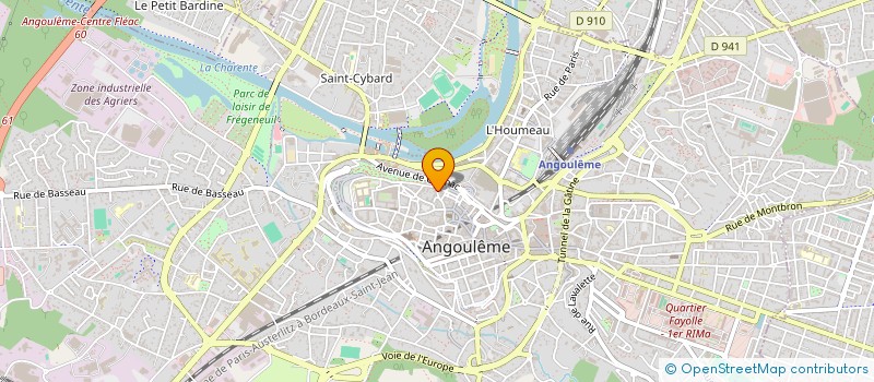 localisation de l'entreprise MADAME MARIE DE MONTI à ANGOULEME