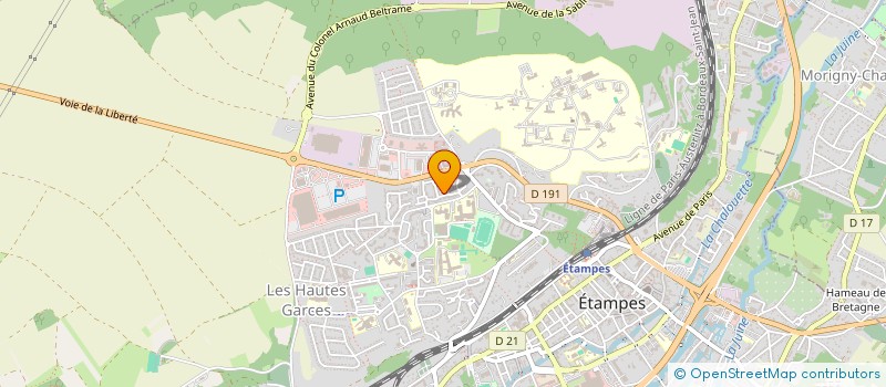 localisation de l'entreprise MADAME MARIE DE OLIVEIRA à ETAMPES