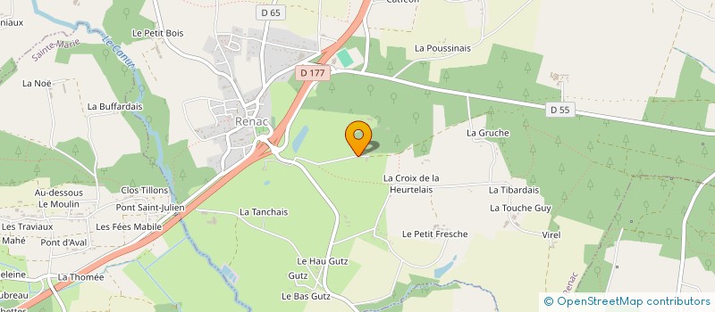 localisation de l'entreprise MADAME MARIE DE  POULPIQUET DU HALGOUET  RENAC