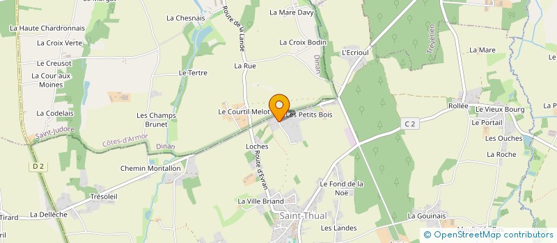 localisation de l'entreprise MADAME MARIE DE QUEIROZ à SAINT-THUAL