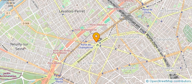 localisation de l'entreprise MADAME MARIE DE ROQUETTE BUISSON  PARIS