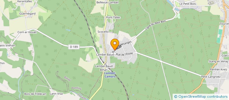 localisation de l'entreprise MADAME MARIE DE RYCKE  CAMORS