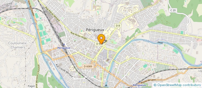 localisation de l'entreprise MADAME MARIE DE SEVIN DE BANDEVILLE à PERIGUEUX
