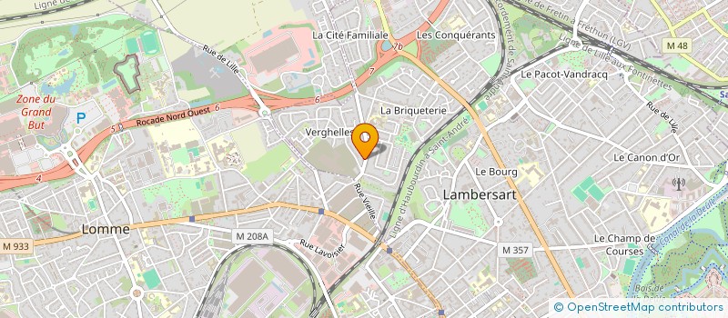 localisation de l'entreprise MADAME MARIE DE SOLERE à LAMBERSART