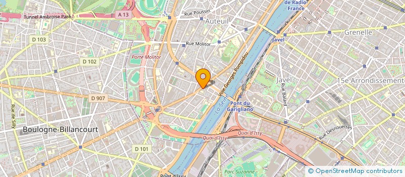 localisation de l'entreprise MADAME MARIE DE VIMAL DU BOUCHET  PARIS