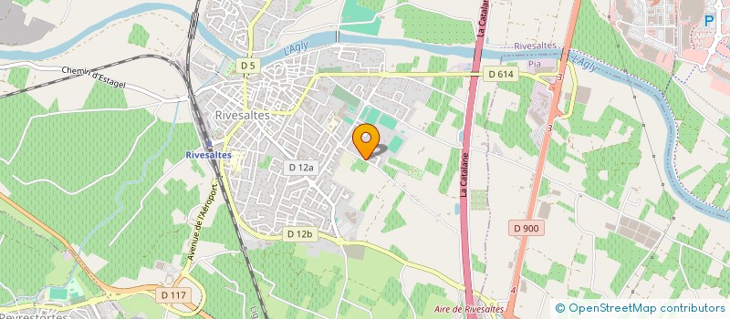 localisation de l'entreprise MADAME MARIE DE VUYST  RIVESALTES