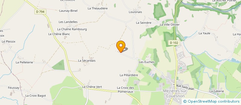 localisation de l'entreprise MADAME MARIE DEAN à GOSNE