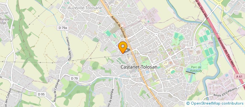 localisation de l'entreprise MADAME MARIE DEBENAIS à CASTANET-TOLOSAN