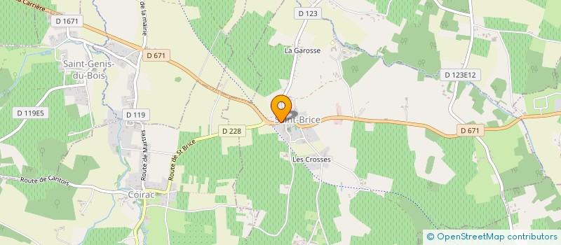 localisation de l'entreprise MADAME MARIE DEBRUYNE  SAINT-BRICE