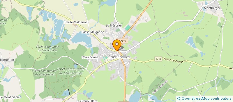localisation de l'entreprise MADAME MARIE DECHERY à CHENERAILLES