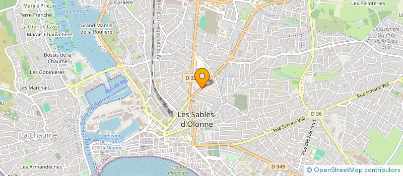 localisation de l'entreprise MADAME MARIE DECLERCK  SAINT-SULPICE-LA-FORET