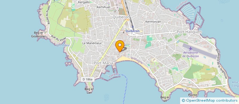 localisation de l'entreprise MADAME MARIE DECOTE à QUIBERON