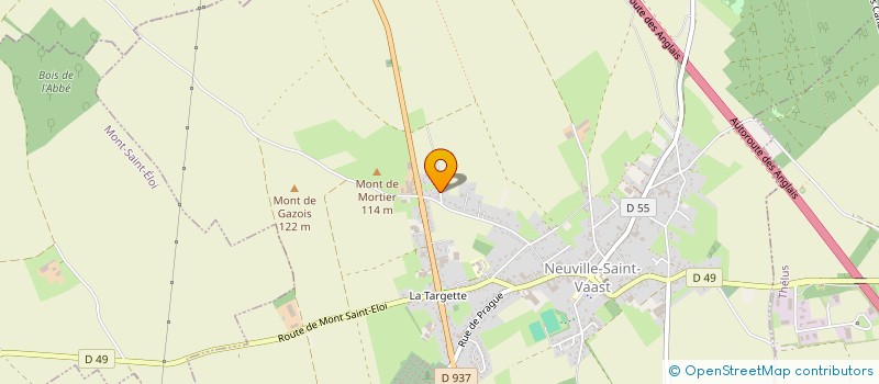 localisation de l'entreprise MADAME MARIE DECOUPIGNY  NEUVILLE-SAINT-VAAST