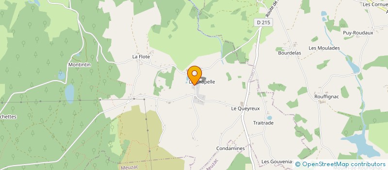 localisation de l'entreprise MADAME MARIE DECOUX à CHATEAU-CHERVIX
