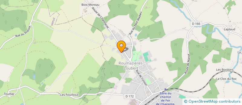 localisation de l'entreprise MADAME MARIE DEDIEU à TERRES-DE-HAUTE-CHARENTE